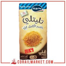 pate langue d'oiseau au blé complet mahbouba  500 g