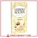 Chocolat blanc au noisettes ferrero rocher  90 g