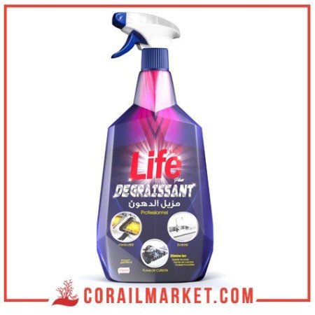 Nettoyant dégraissant  life 750 ml