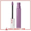 Rouge à lèvres Maybelline Superstay Matte Ink N°100 Philosopher