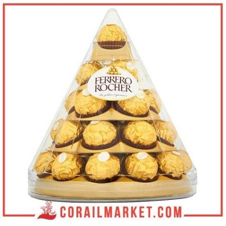 Chocolat aux noisettes ferrero  rocher T28 350 g