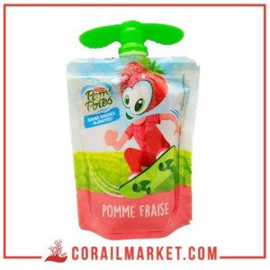 Compote pomme fraise sans sucre MATERNE 90 G