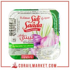 جبن للطلي  بالثوم و الاعشاب العطرية سيدي سعادة ليبني 50غ