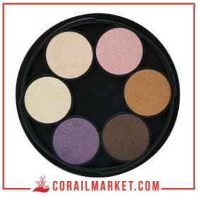 Mini palette de fard à paupières Pinkduck London Naked Nudes  