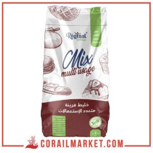 فرينة ميكس متعددة الاستعمالات بدون غلوتين ريجينا 3كغ