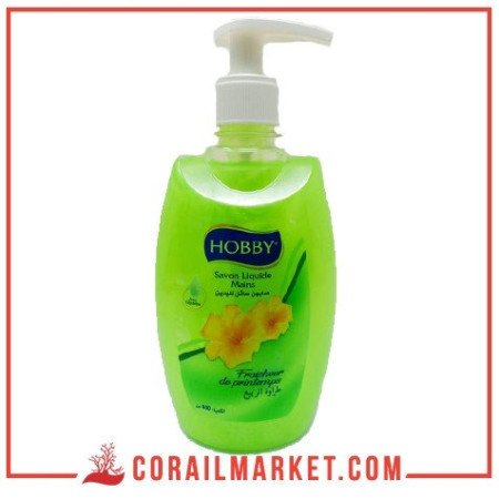 Savon liquide senteur fraicheur de printemps  hobby 400 ml