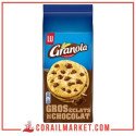 Cookies aux pépites chocolat gros éclats de chocolat Granola Lu 184 g