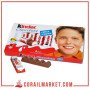 Chocolat au crème de lait kinder chocolate 8 pièces 100 g