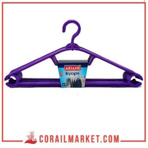 Cintre plastique kyops ariane 5 pièces