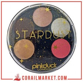 Mini palette de fard à paupières Pinkduck London stardust 12