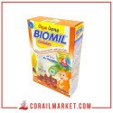 FARINE INFANTILE LACTÉE BIOMIL (RIZ,MAIS,dattes) "4 MOIS" 250 G