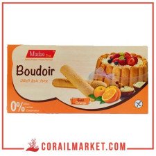 Boudoir goût orange sans gluten madas free 140 g