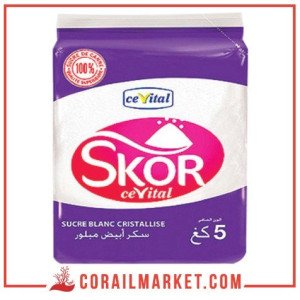 sucre blanc cristallisé cevital 5 kg