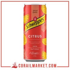 Boisson gazeuse citrus Schweppes 330 ml