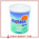 lait nourrissons biomil "02" 400 g
