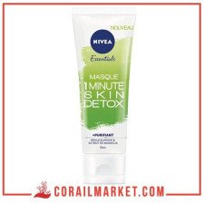 masque nettoyant gommage urban skin detox Nivea 75 ml