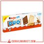 Kinder Duo Biscuit Aux Chocolats Au Lait Et Blanc 150 G