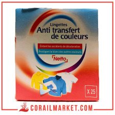 Netto Lingette Anti Décoloration 25 Lingettes