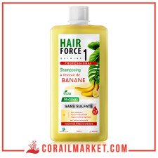 Hair Force Banane Shampooing À L'extrait De Banane 400 Ml