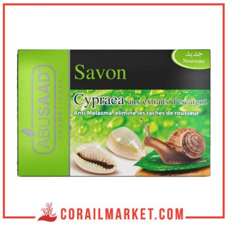 Abusaad Savon Cypraea Aux Extraits D'escargot 100 G