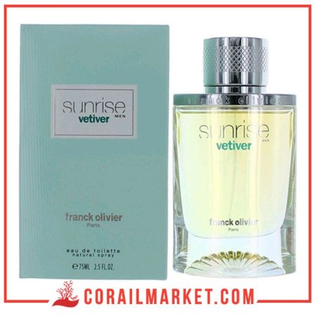 Franck Olivier Sunrise Vetiver eau de toilette Pour homme 75ML