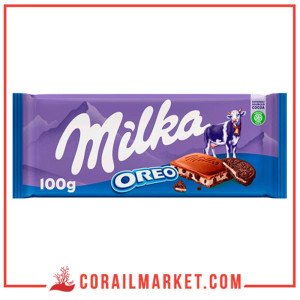 Milka Chocolat Fourré Au Biscuit Oreo 100 G