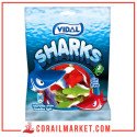 Vidal Bonbons Gélifiés Sans Gluten sharks 90 G