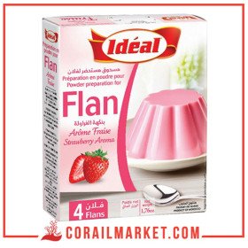 IDEAL Flan Arome Fraise 2.5g