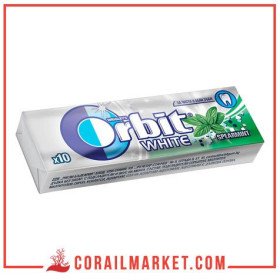 Orbite chewing gum Menthe Verte Blanche 14 g
