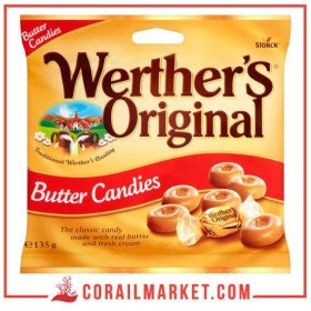 Werther's Original Bonbons Caramel Fourrés À La Crème 135 G