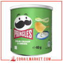 Pringles Chips Goût Crème Sure Et Oignons 40 G