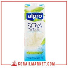 ALPRO Boisson de soja 100% végétale riche en protéines 1 l
