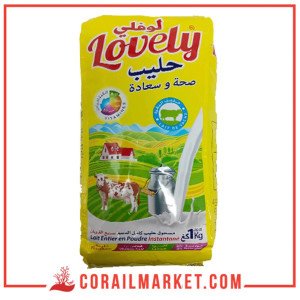 Lovely Lait En Poudre Instantané 1 Kg