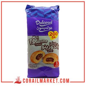 Pandorino Dulcesol Brioches Fourrés A La Crème De Cacao 200 G