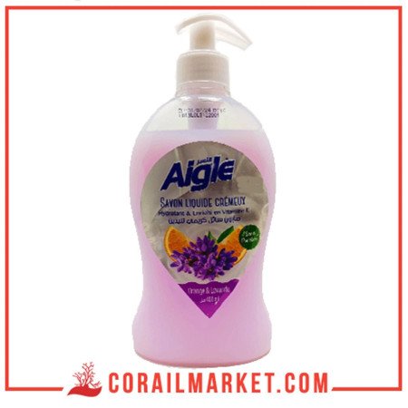 Aigle Savon Liquide Pour Mains Senteur orange et lavande 400 Ml