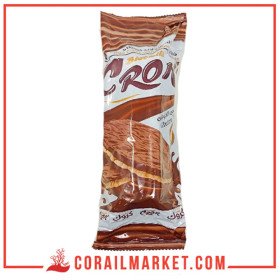 Crok Galettes De Riz Au Chocolat 160 G