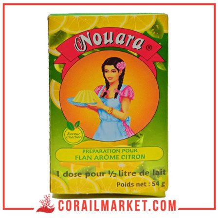 NOUARA FLAN CITRON 50 GRS