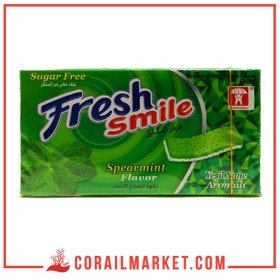 Fresh Smile Saadet chewing gum à la menthe verte  14 gr