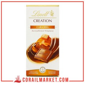 Lindt Création Chocolat Au Lait Fourré Crème Caramel 150 G