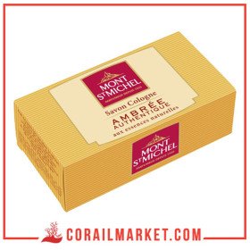 Mont St Michel Savon Cologne Aux Essences Naturelles Ambrée 125 G