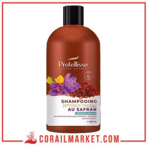 Protellisse Shampoing Cheveux Abîmés Au Safran 600 Ml