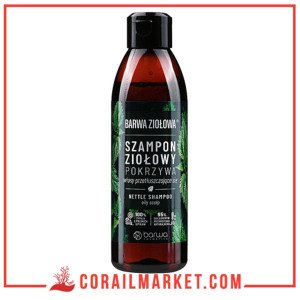 Barwa Cosmetics Shampoing À L'extrait De L'ortie Cheveux À Tendance Grasse 250 Ml
