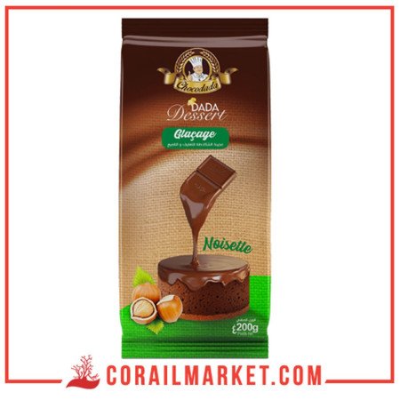 Dada Chocolat Végécao Glaçage Noisette 200 G