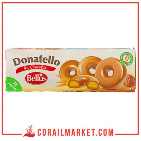 Donatello Biscuit Enrobé Au Chocolat 128 G