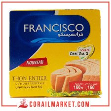 تونة فرانسيسكو بالزيت 160غ