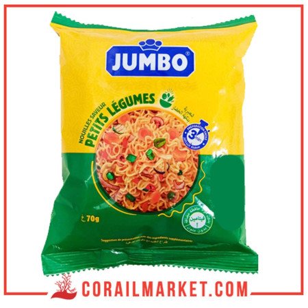 Jumbo Nouilles Instantanées Goût Légumes 70 G