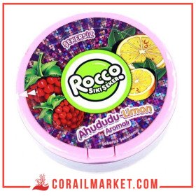 Rocco Bonbons Fermes Aromatisés Framboise-Citron 12 Gr