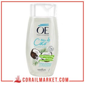 Oé gel douche EAU DE COCO Parfum exotique et rafraîchissant 250 ml