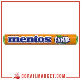 Mentos Bonbons à l'orange Fanta 37,5 g