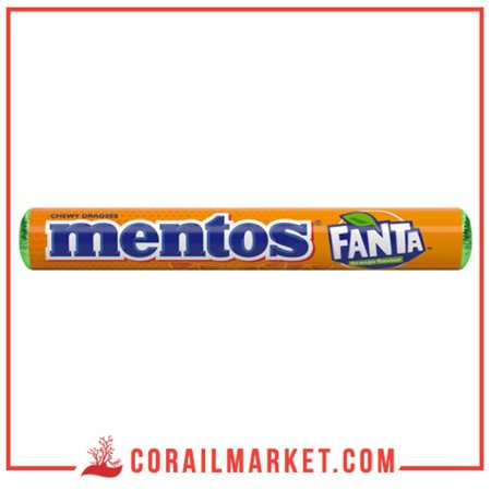 Mentos Bonbons à l'orange Fanta 37,5 g